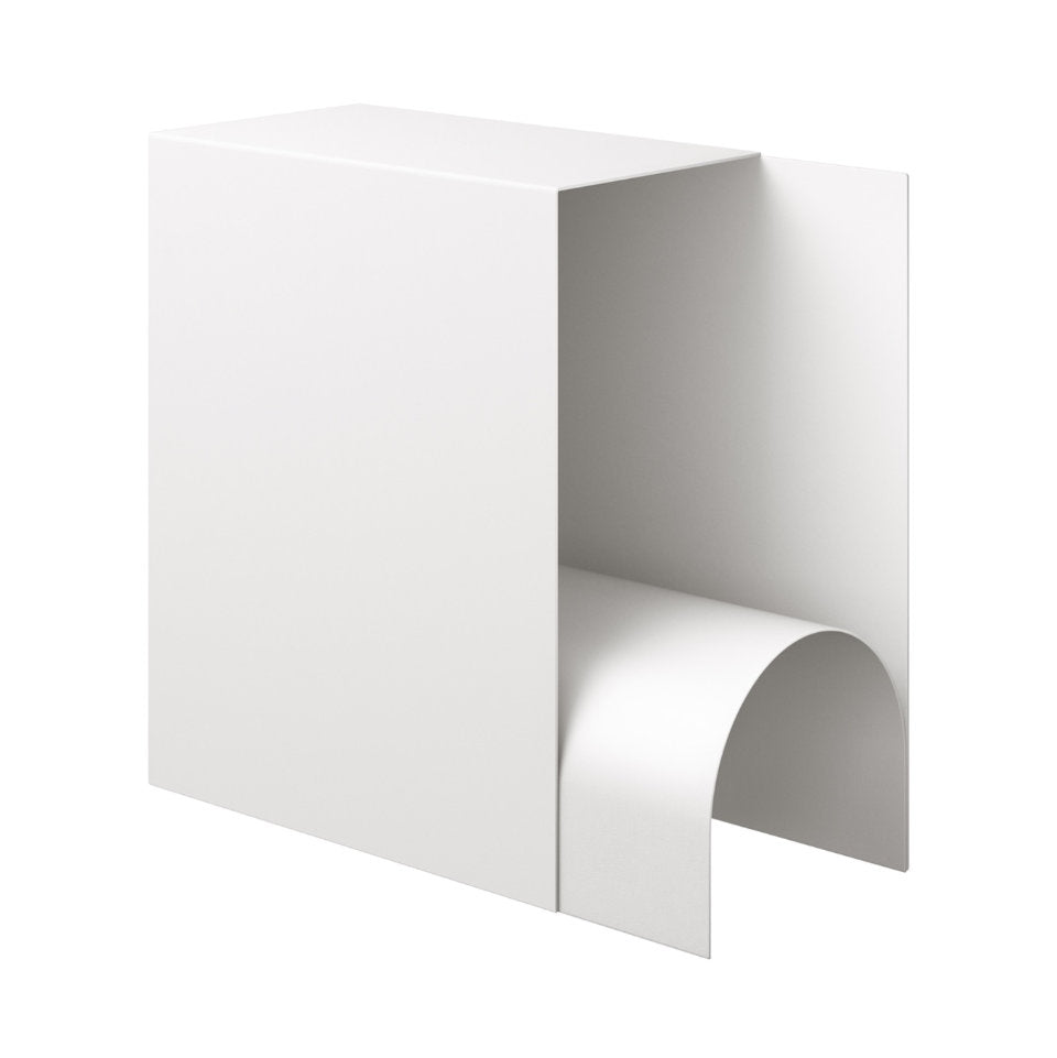 GLYPH ALPHA Beistelltisch | Grau Weiß
