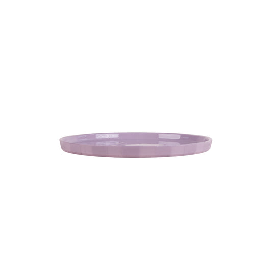 FACET Teller | Porzellan Lavender Lila