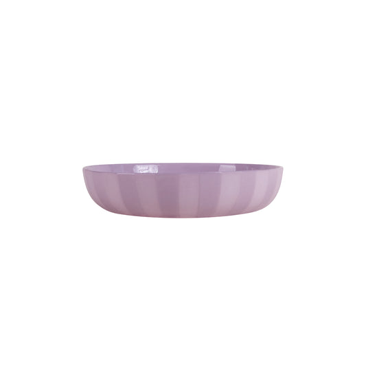 FACET Schüssel Gross | Porzellan Lavender Lila