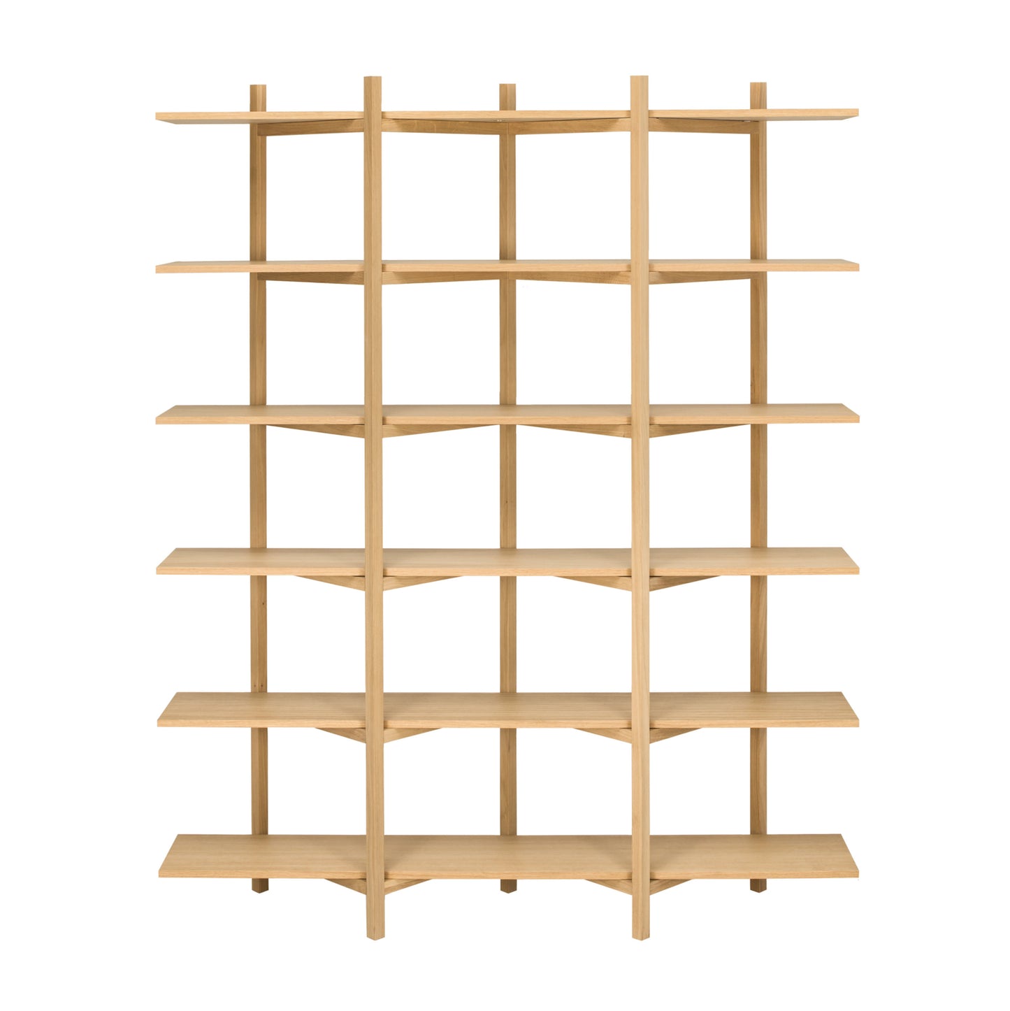ZIG ZAG HIGH Regal | Eiche