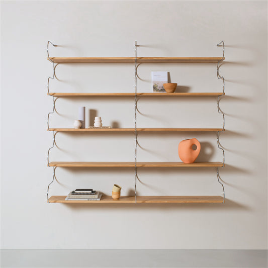 ONDA Regal Gross Double Section | Chrom + Eiche