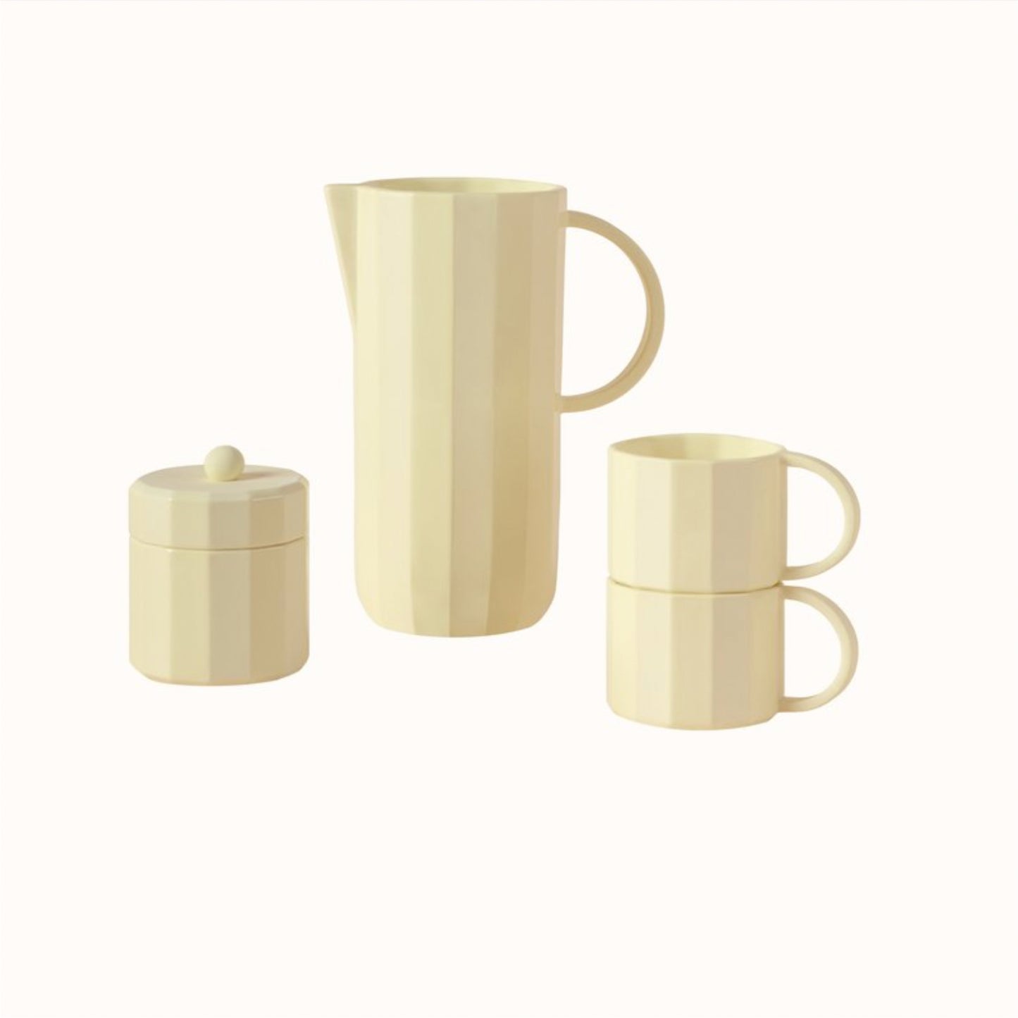 FACET Tasse | Porzellan Lemon Gelb