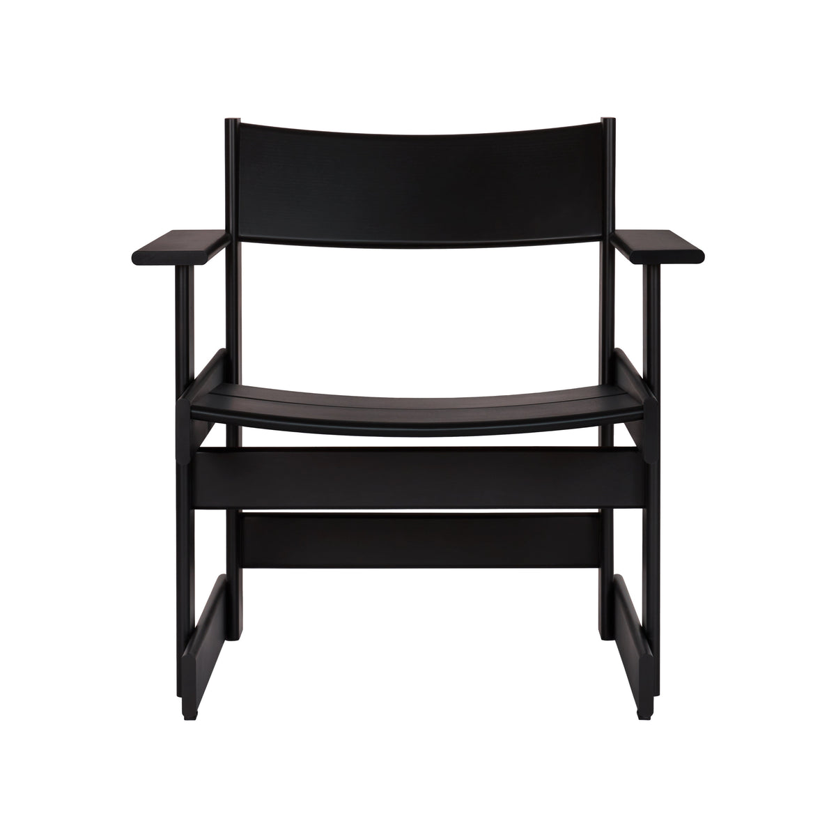 BULLNOSE Lounge Chair | Buche Schwarz