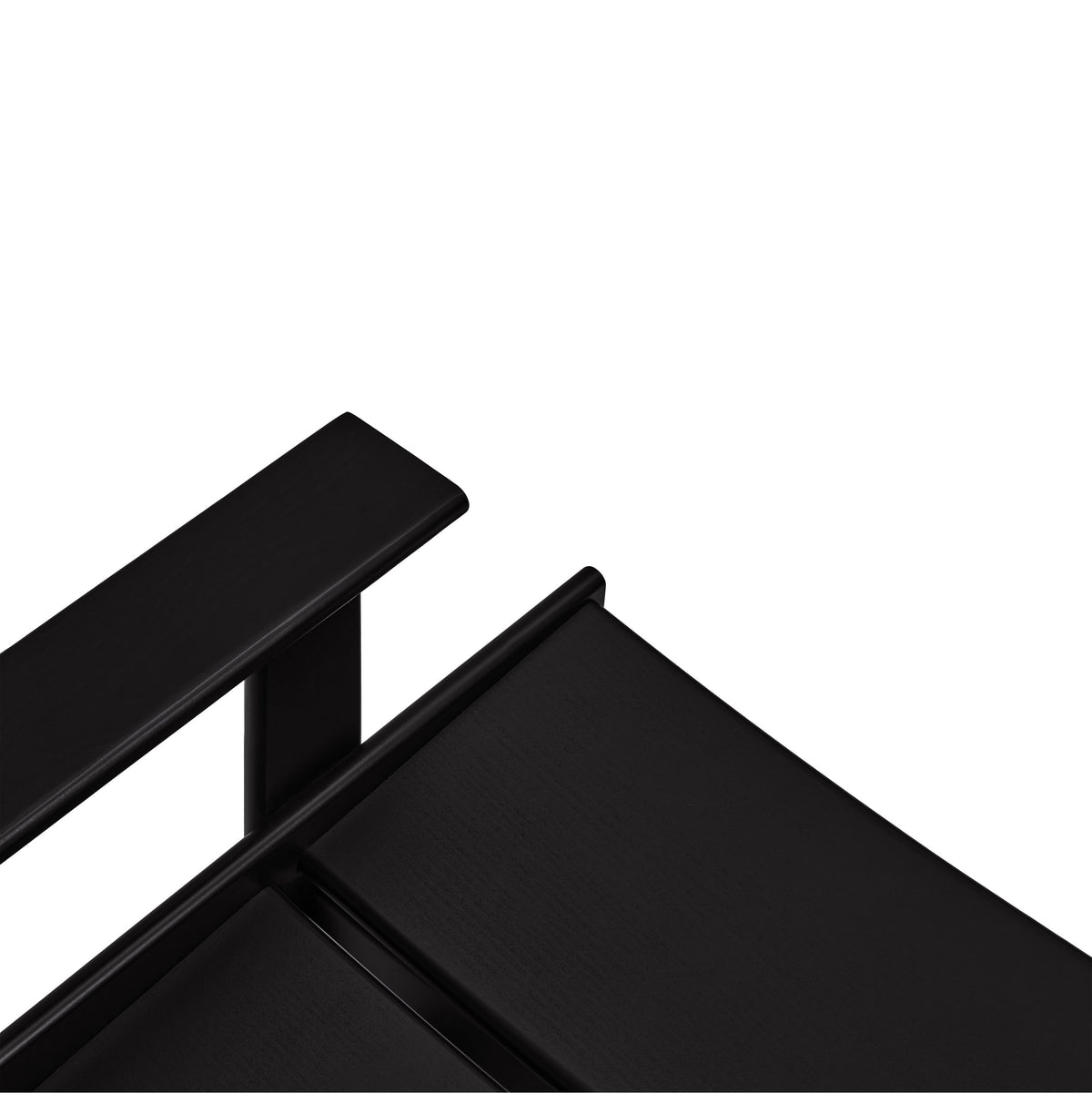 BULLNOSE Lounge Chair | Buche Schwarz