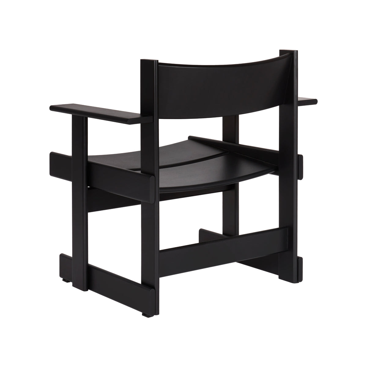 BULLNOSE Lounge Chair | Buche Schwarz