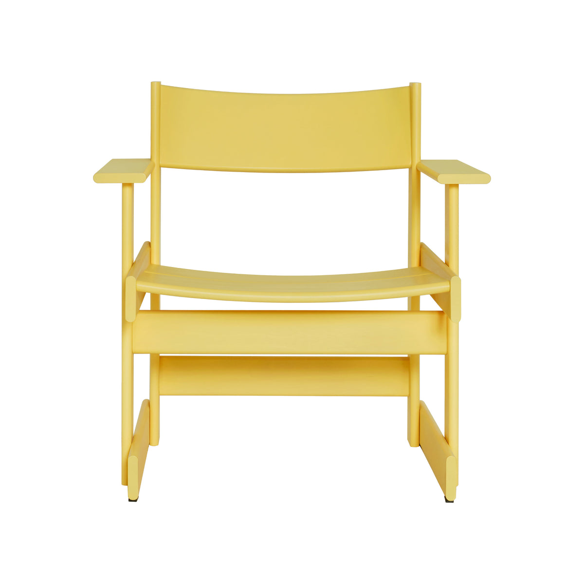 BULLNOSE Lounge Chair | Buche Gelb