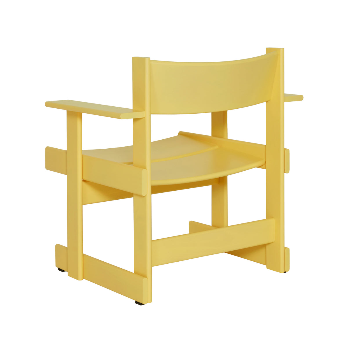 BULLNOSE Lounge Chair | Buche Gelb