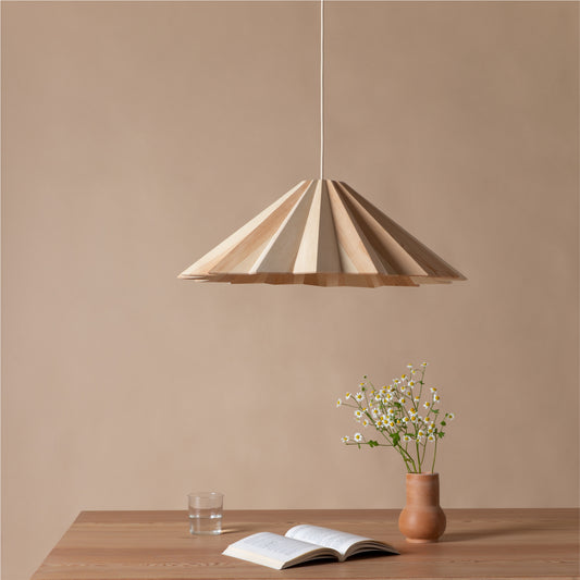 STRATUS Leuchte Gross | Holz
