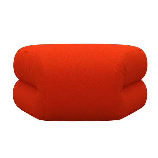 BAU Sofamodul Pouf 45° Closed | Rot