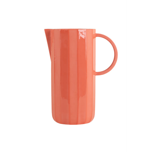 FACET Karaffe | Porzellan Poppy Rot