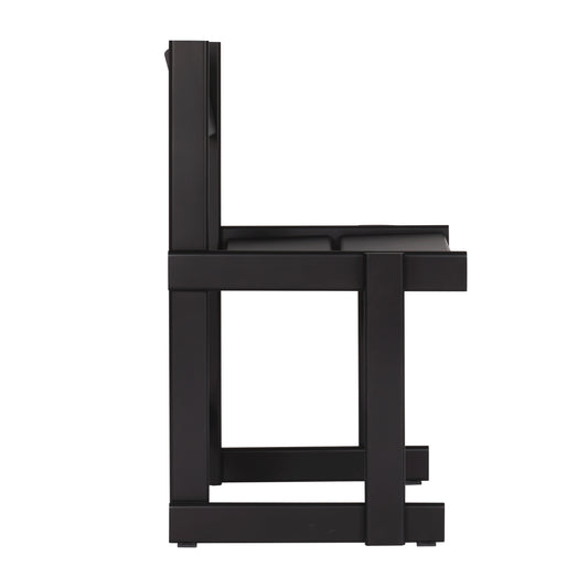 BULLNOSE Stuhl | Buche Stained Schwarz