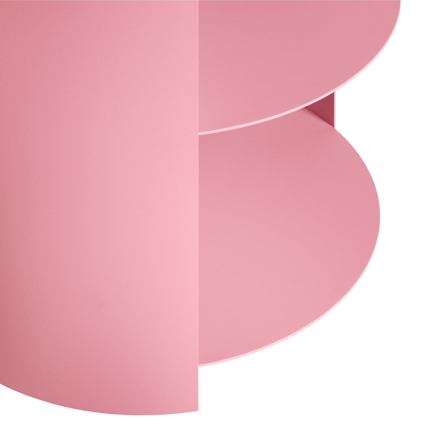HIDE Beistelltisch Big | Stahl Light Rosa