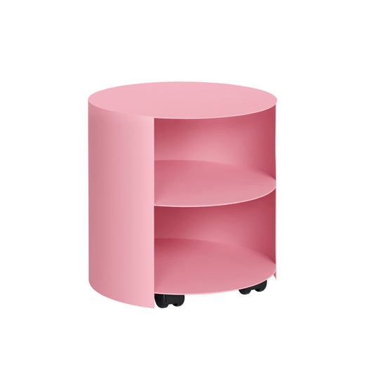HIDE Beistelltisch Small | Stahl Light Rosa