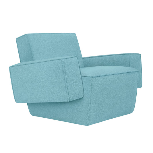 HUNK Sessel mit Armlehne | Icicle Blau
