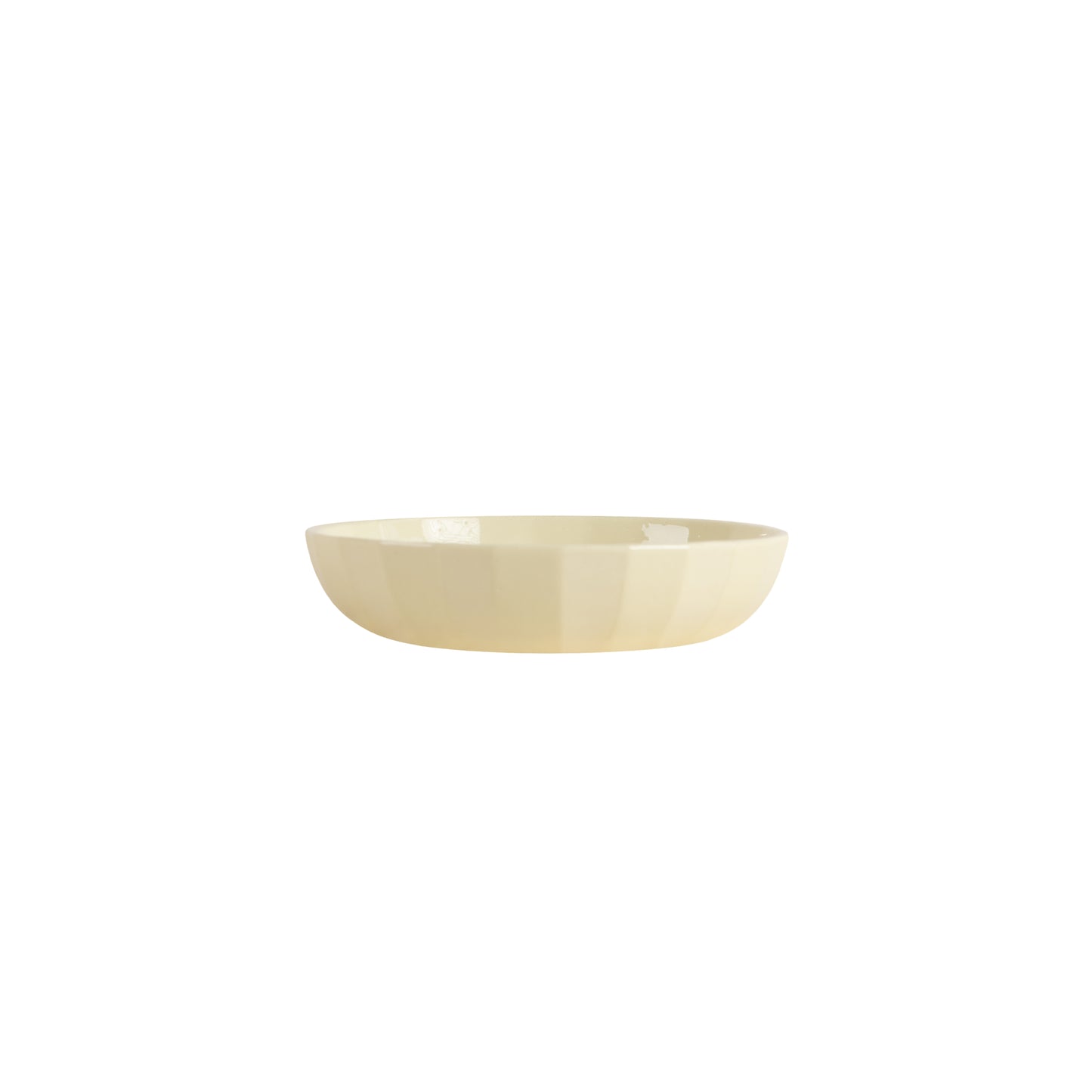 FACET Schüssel Klein | Porzellan Lemon Gelb