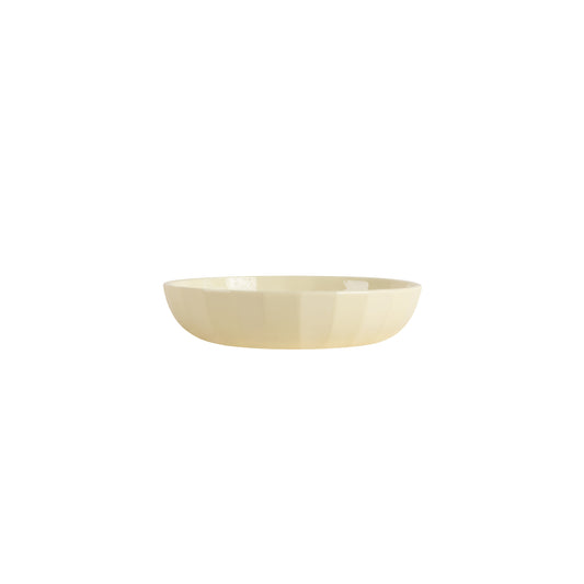 FACET Schüssel Klein | Porzellan Lemon Gelb