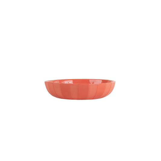 FACET Schüssel Klein | Porzellan Poppy Rot