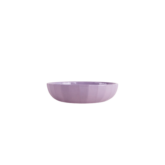 FACET Schüssel Klein | Porzellan Lavender Lila