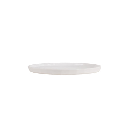FACET Teller | Porzellan Cotton Weiss