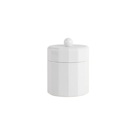 FACET Zuckerdose | Porzellan Cotton Weiss