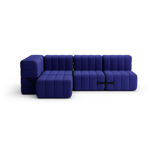 CURT 9 Sofamodule | Jet Blau