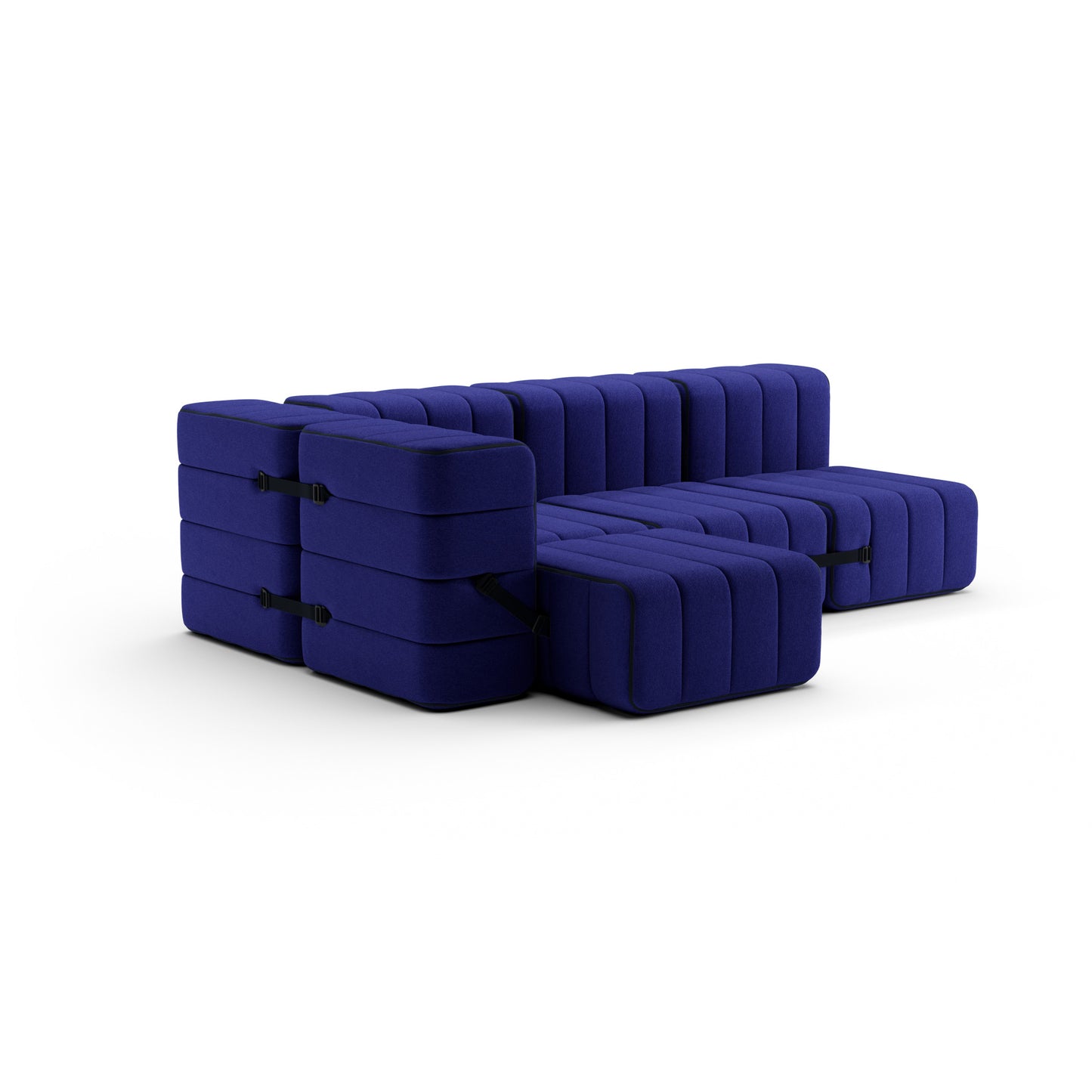CURT 9 Sofamodule | Jet Blau