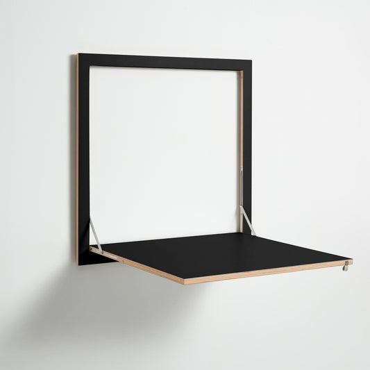 FLÄPPS Tisch 80x80 | Schwarz