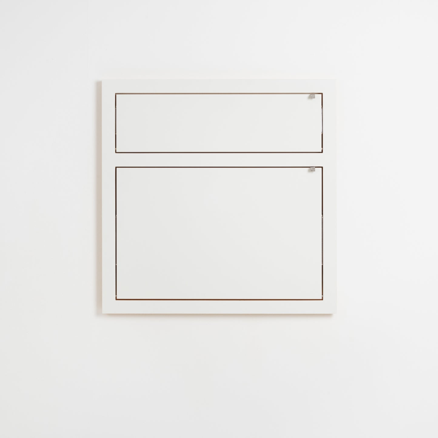 FLÄPPS Sekretär 80x80 | Weiß