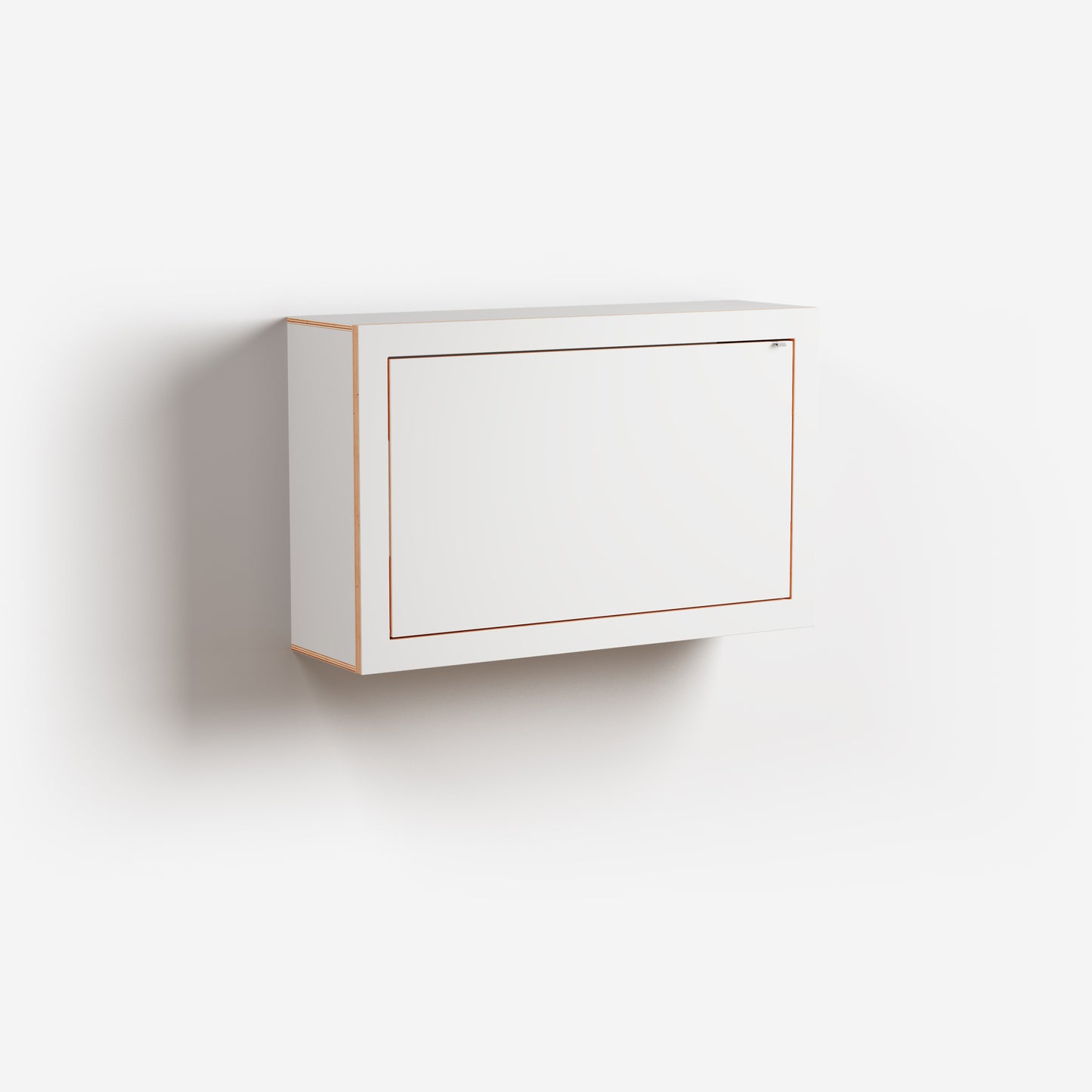 FLÄPPS BOX Sekretär 80x50x20 | Weiß