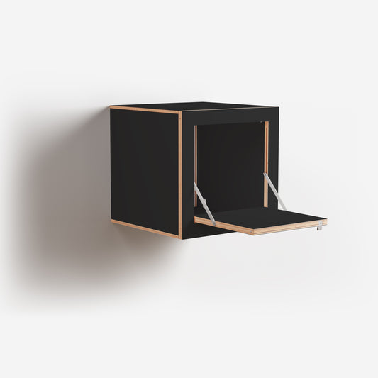 FLÄPPS BOX Regal 40x40x40 | Schwarz
