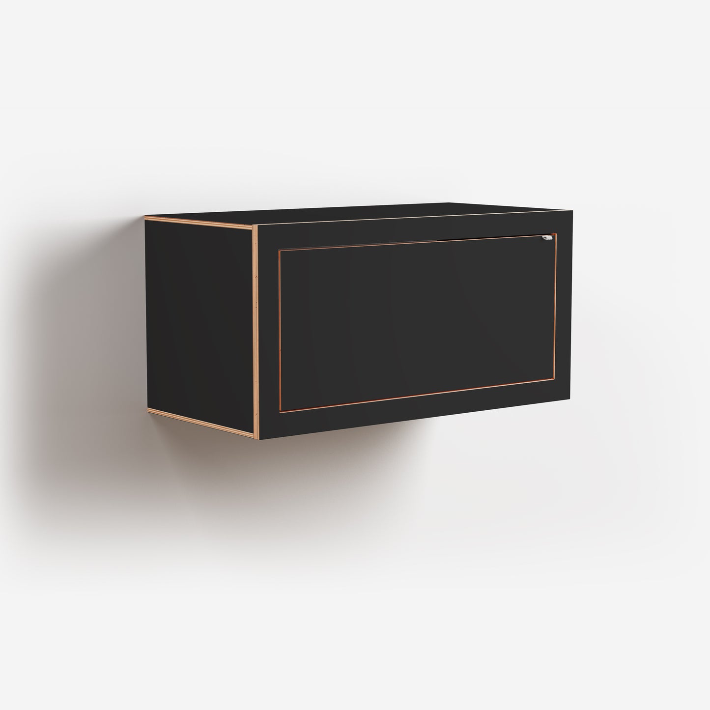 FLÄPPS BOX Regal 80x40x40 | Schwarz