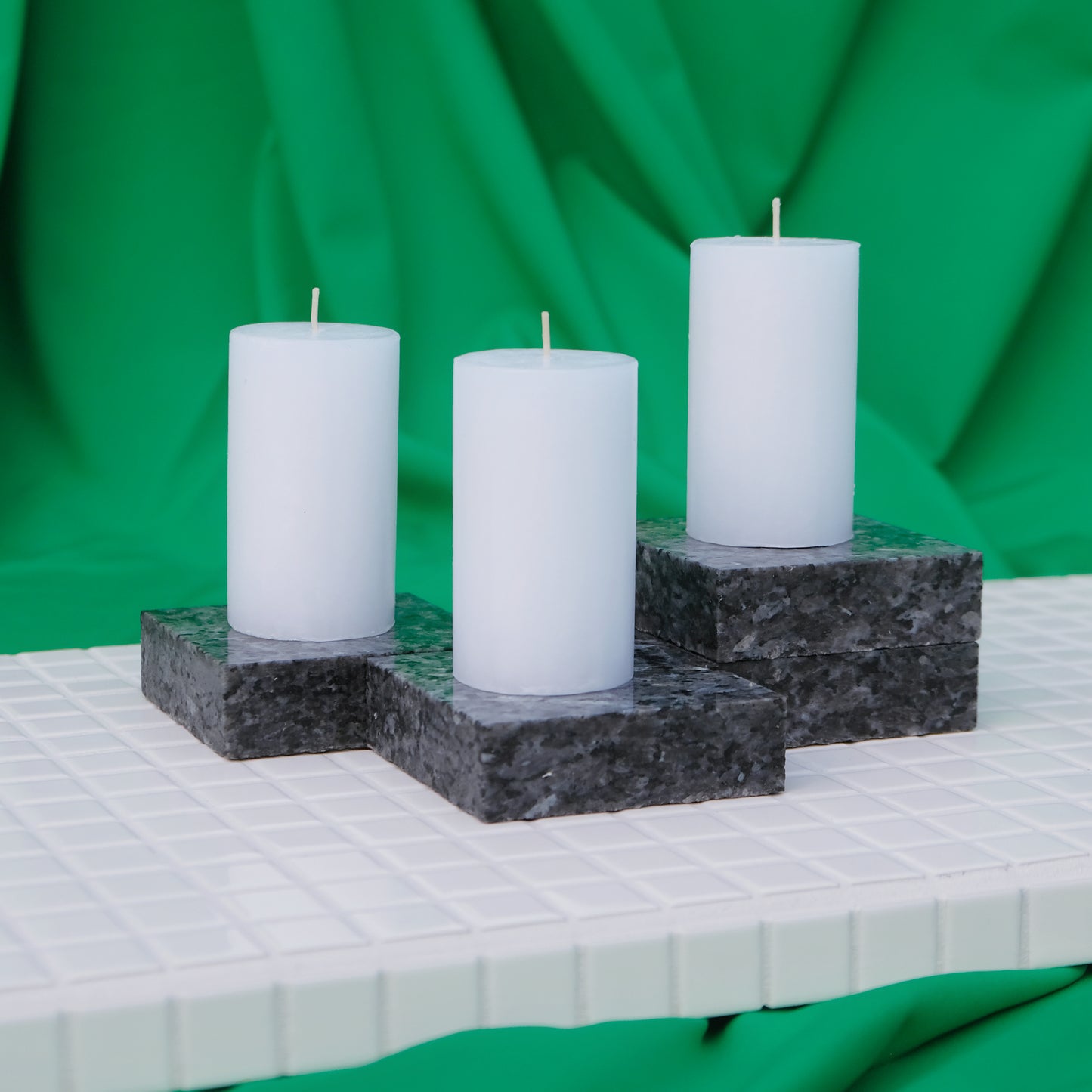 FRESH Untersetzer Set of 4 | Stein Irisierend
