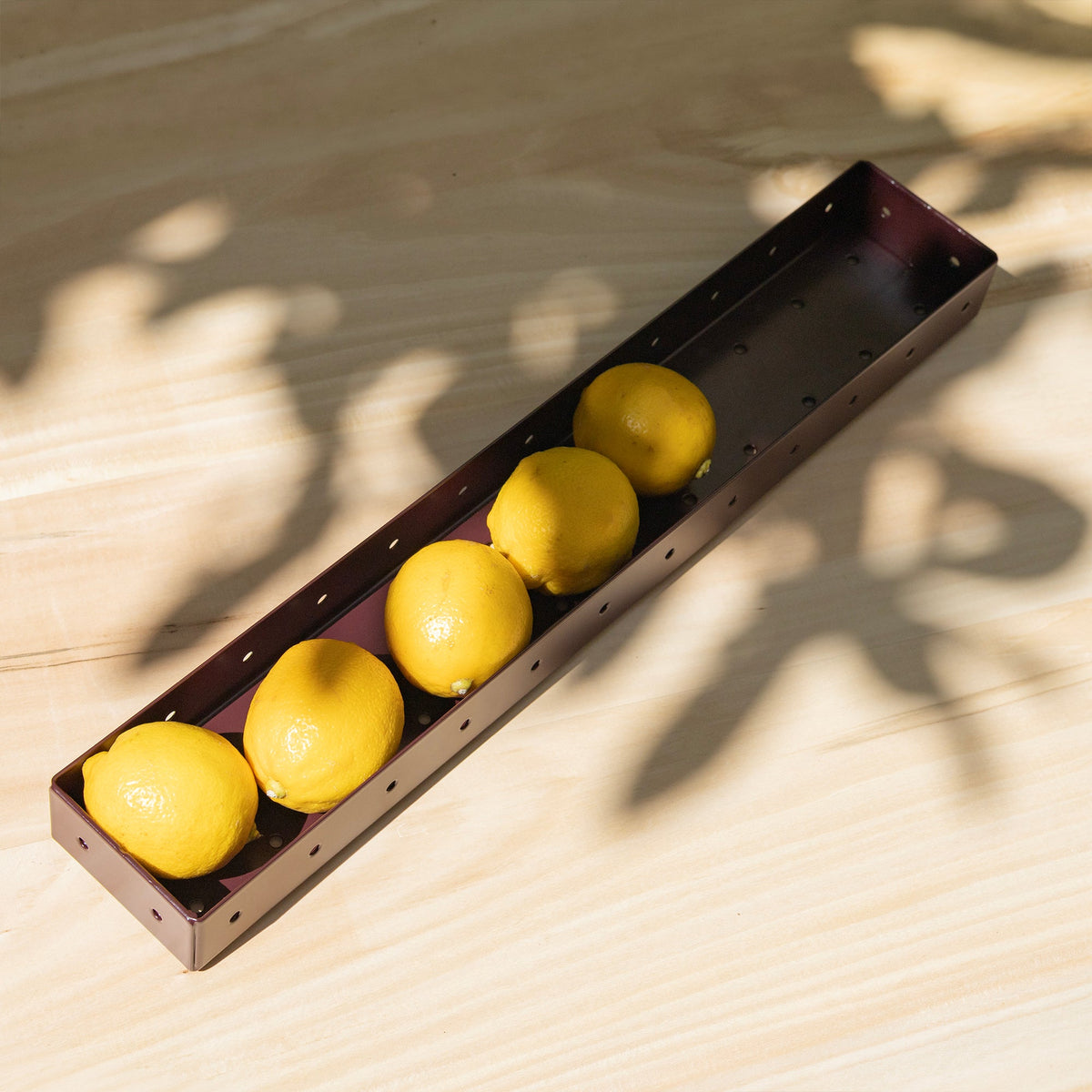 GLIESE 01 Wandregal | Dark Cherry Weinrot