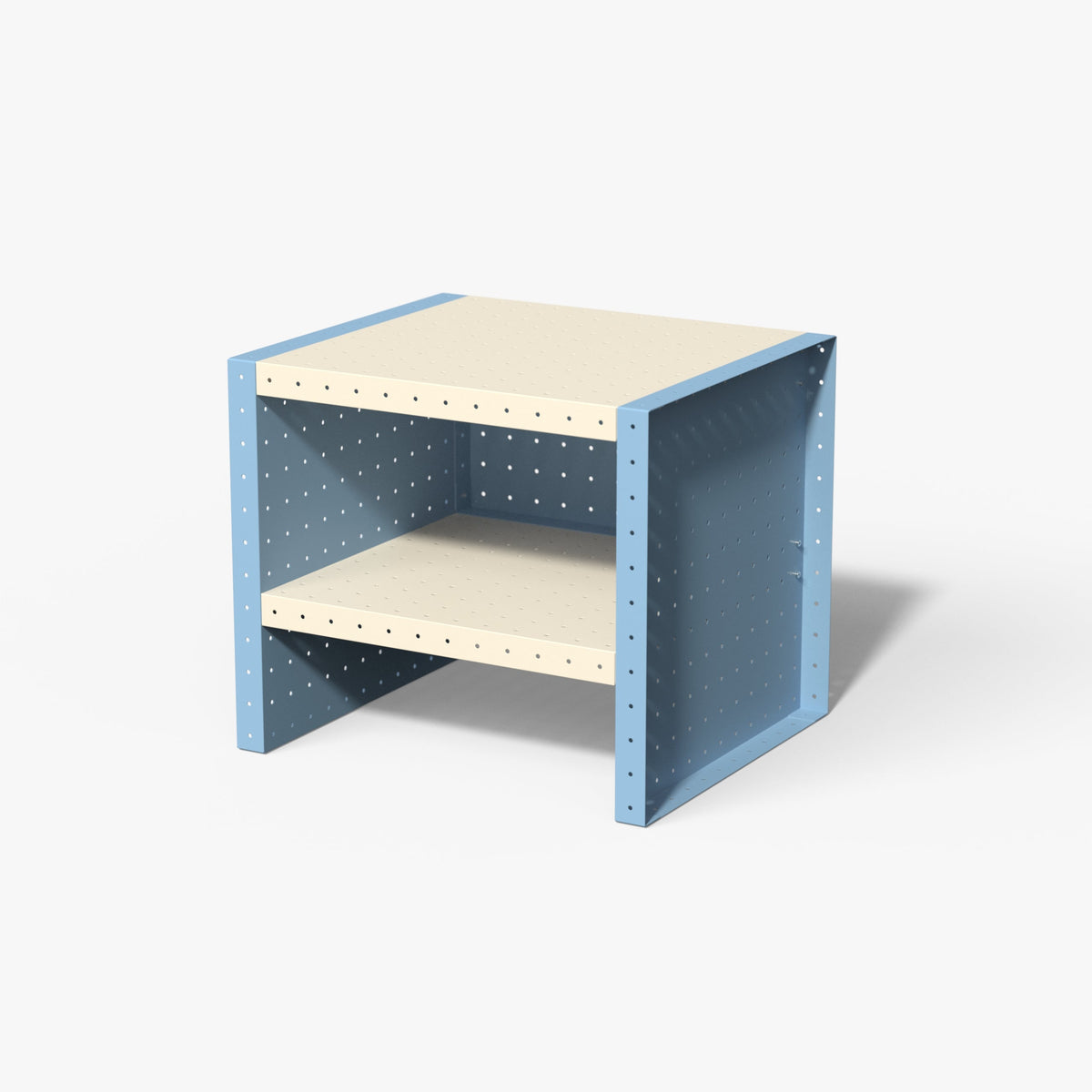 MEISSA Beistelltisch | Buttermilk Beige + Dusty Blau